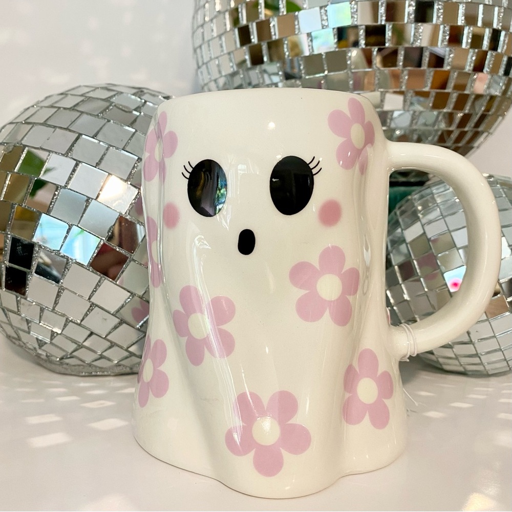 Floral Ghost Mug